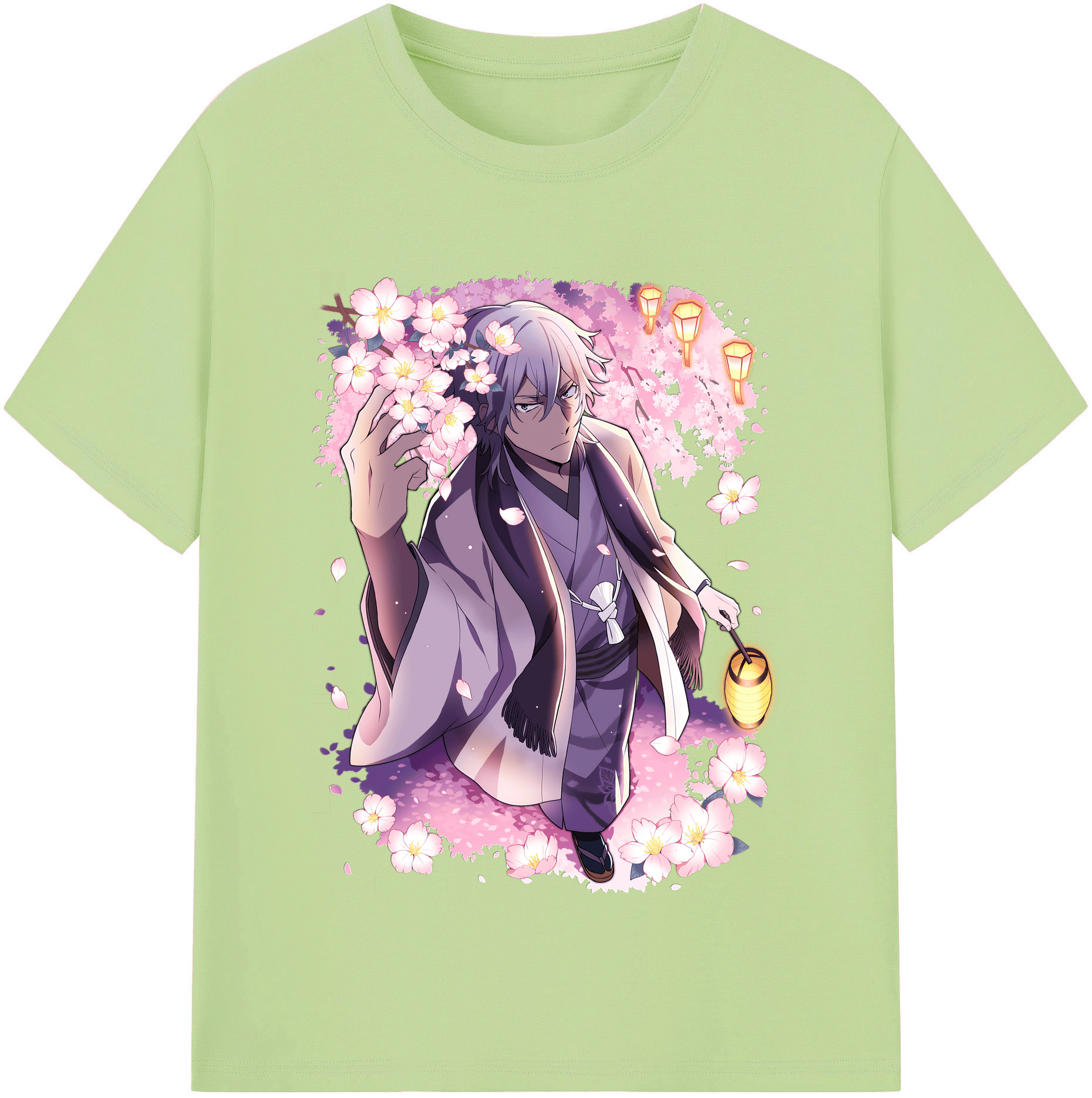 （画像用） 文豪ストレイドッグス Bungo Stray Dogs 綿100％半袖Tシャツ（フロントプリント）